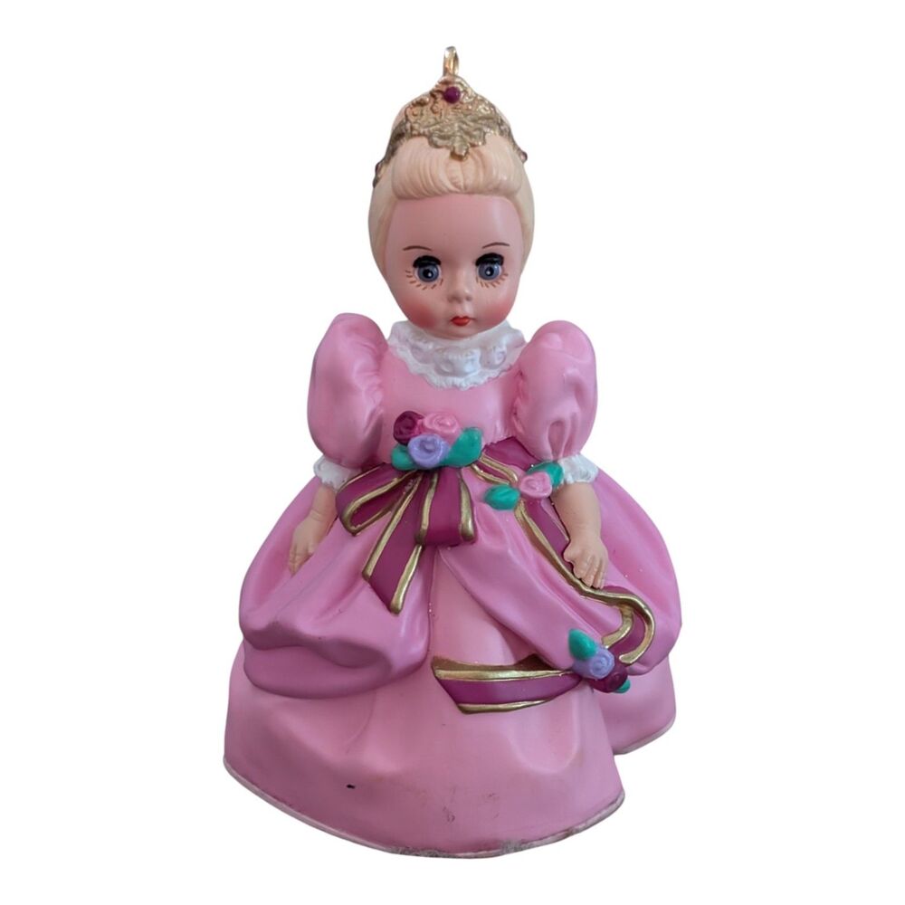 1996 Madame Alexander Doll Company Cinderella Pink Christmas Ornament